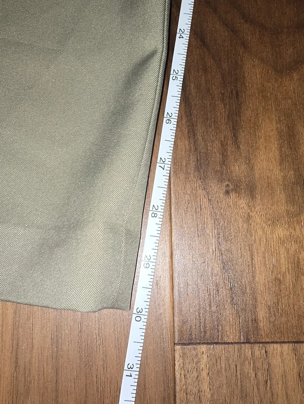 Classic Straight-Leg Dress Pants in Light Khaki